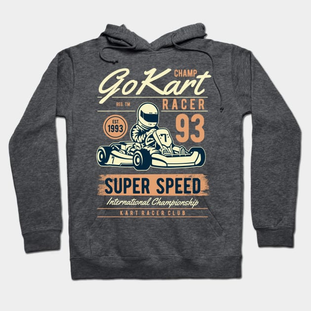 Go Kart Hoodie by lionkingdesign